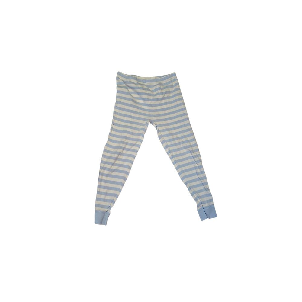 Mini Boden Blue and white striped pajama pants sz 7y